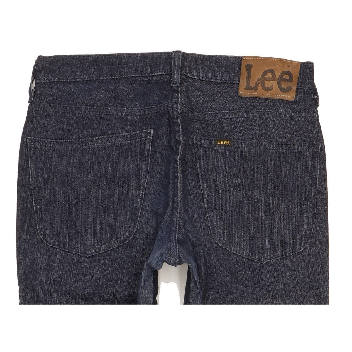 Lee Men Blue Straight Regular Stretch Jeans W30 L33