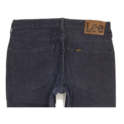 Lee Men Blue Straight Regular Stretch Jeans W30 L33