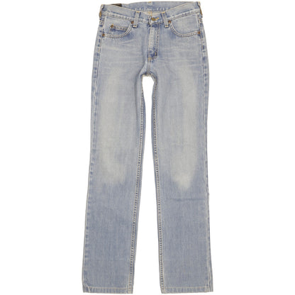 Lee Men Blue Straight Slim Jeans W28 L32