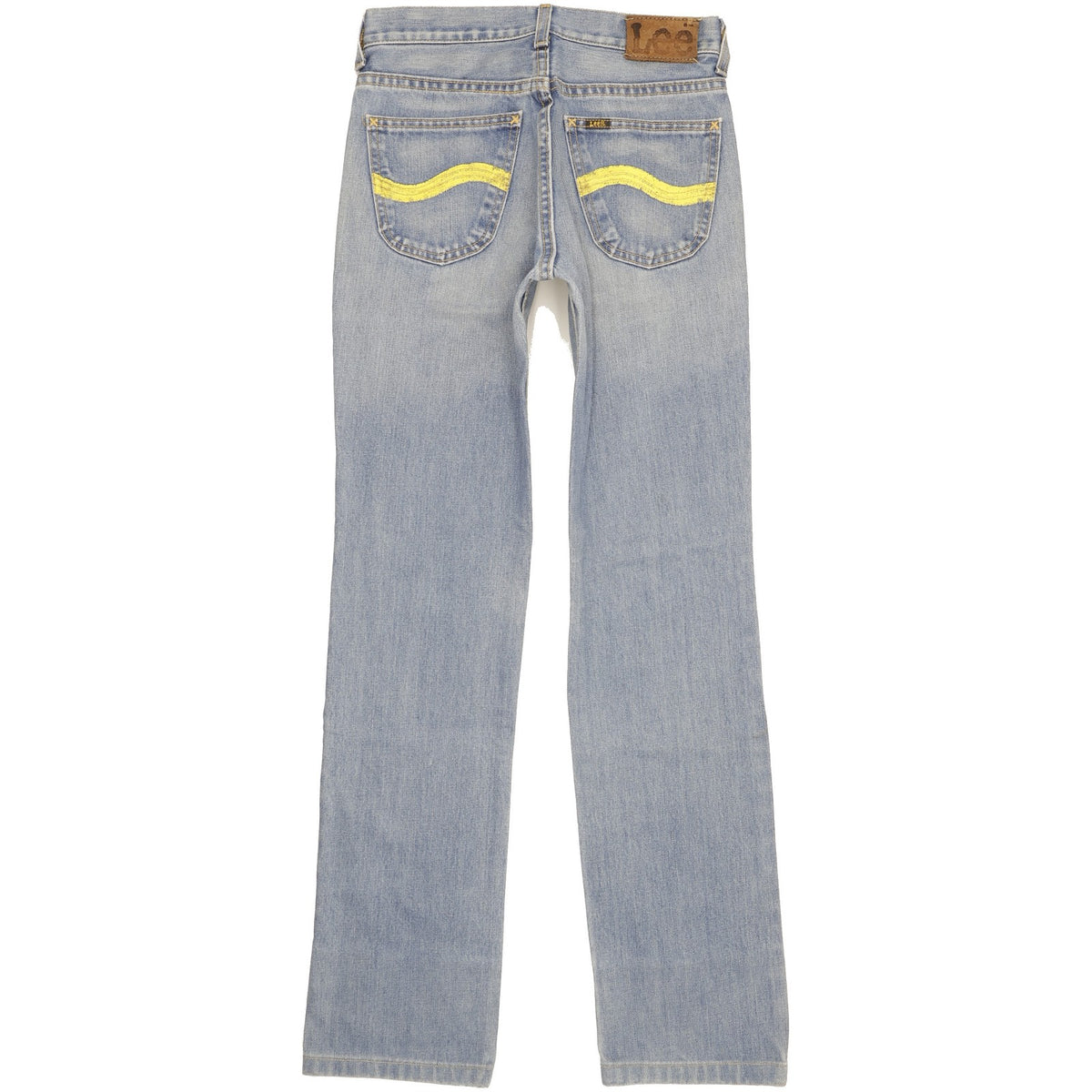 Lee Men Blue Straight Slim Jeans W28 L32