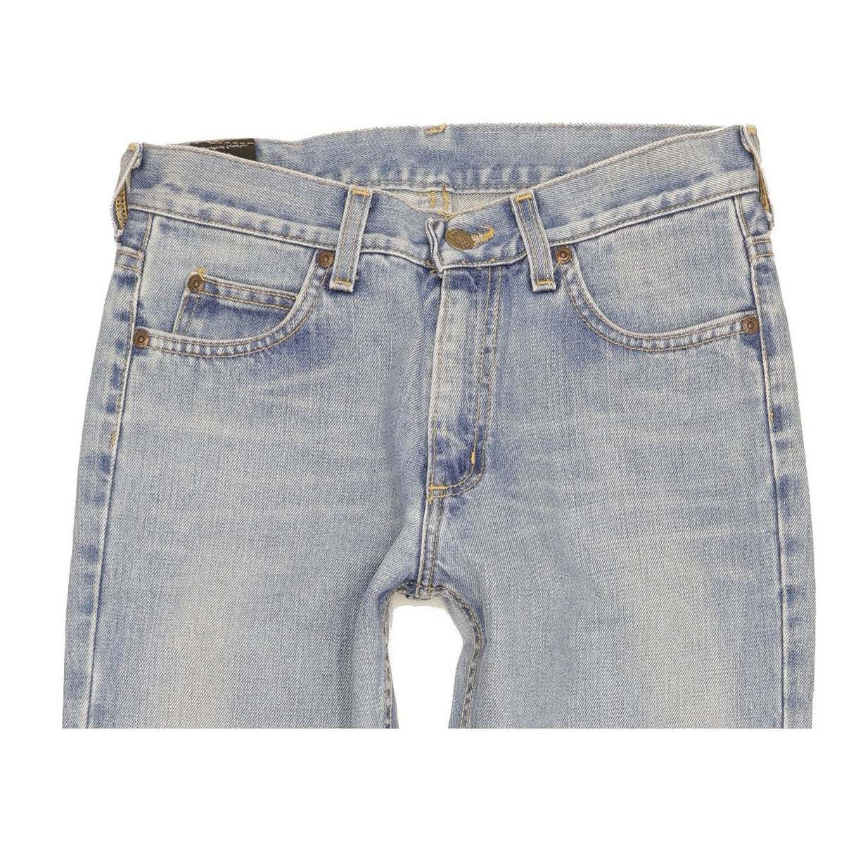 Lee Men Blue Straight Slim Jeans W28 L32