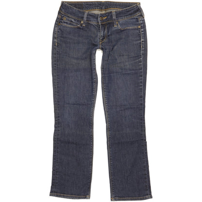 Levi's 470 Women Blue Straight Slim Stretch Jeans W29 L29