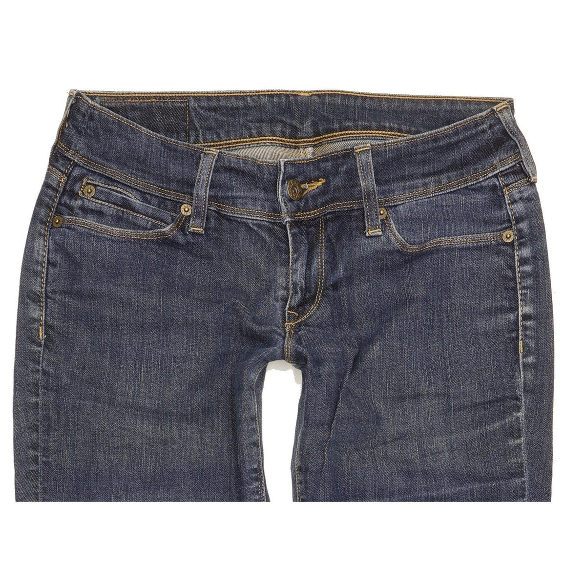 Levi's 470 Women Blue Straight Slim Stretch Jeans W29 L29