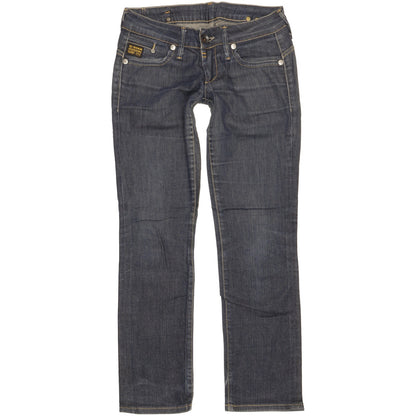 G-Star Midge Women Blue Straight Slim Stretch Jeans W29 L29