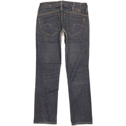 G-Star Midge Women Blue Straight Slim Stretch Jeans W29 L29