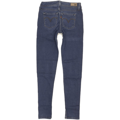 Levi's Legging Women Blue Skinny Slim Stretch Jeans W28 L30