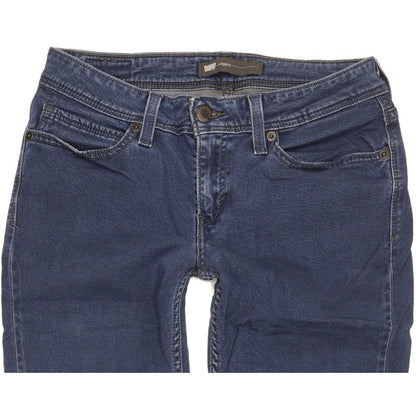 Levi's Legging Women Blue Skinny Slim Stretch Jeans W28 L30