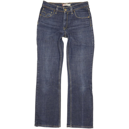 Levi's 627 Women Blue Straight Slim Stretch Jeans W28 L29