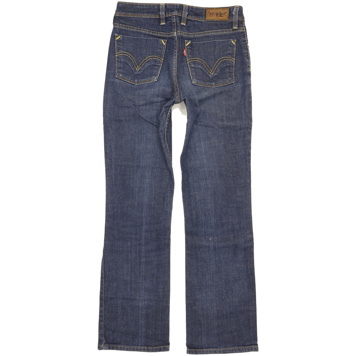 Levi's 627 Women Blue Straight Slim Stretch Jeans W28 L29