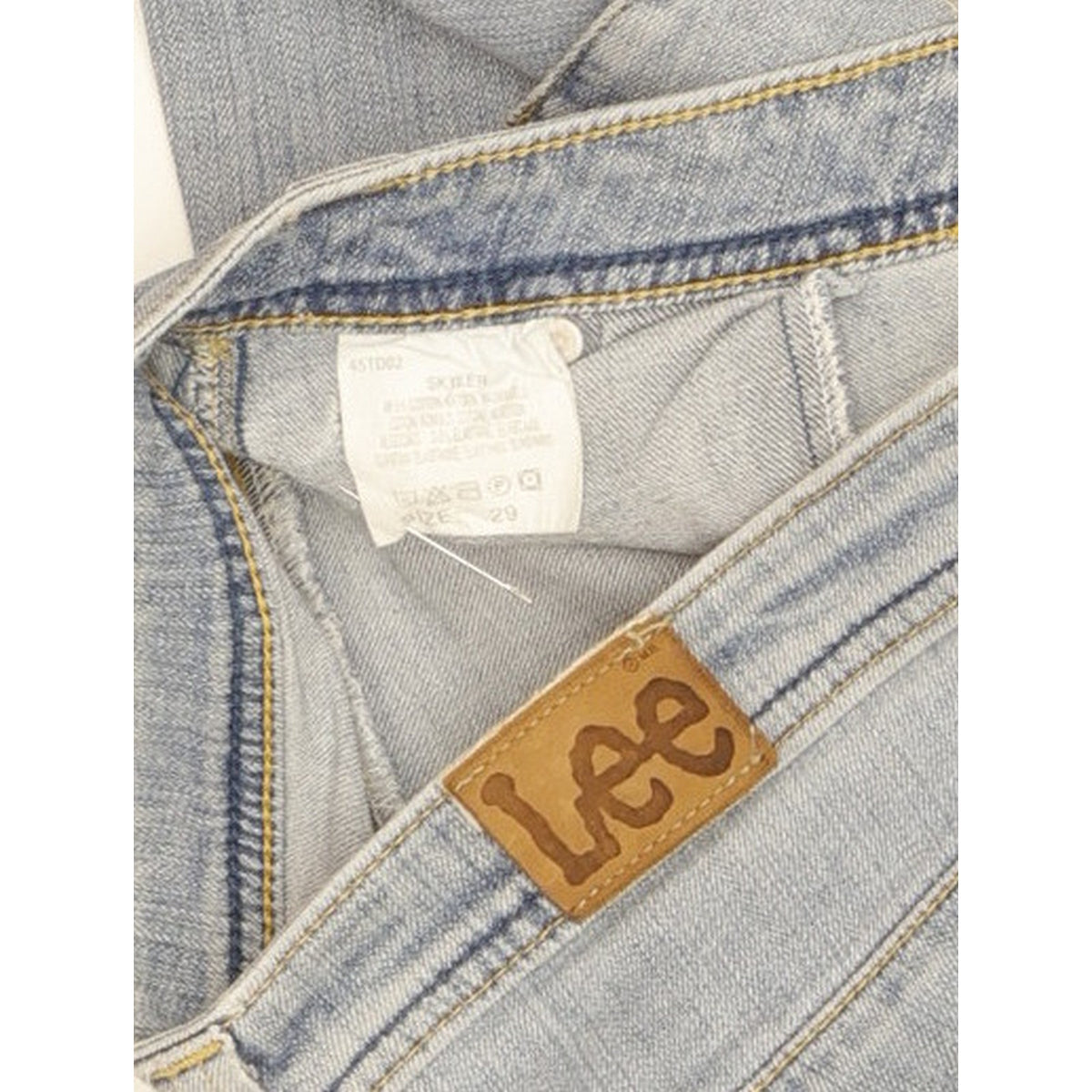 Lee Skyler Women Blue Straight Slim Stretch Jeans W29 L25