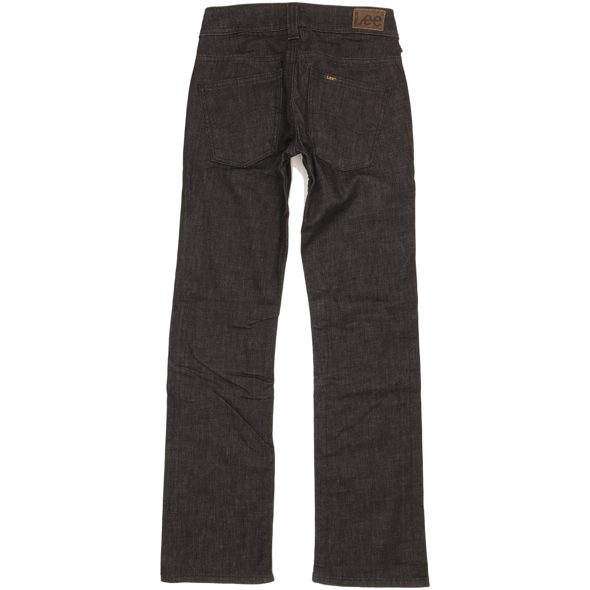 Lee Canora Kids Women Black Straight Slim Stretch Jeans W26 L30