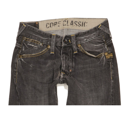 G-Star Core Men Black Straight Classic Jeans W28 L31