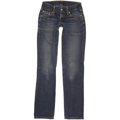 Levi's 557 Women Blue Straight Slim Jeans W26 L32
