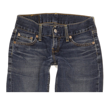 Levi's 557 Women Blue Straight Slim Jeans W26 L32