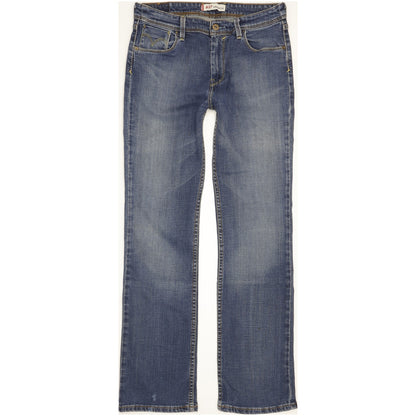 Levi's 627 Women Blue Straight Regular Stretch Jeans W30 L32