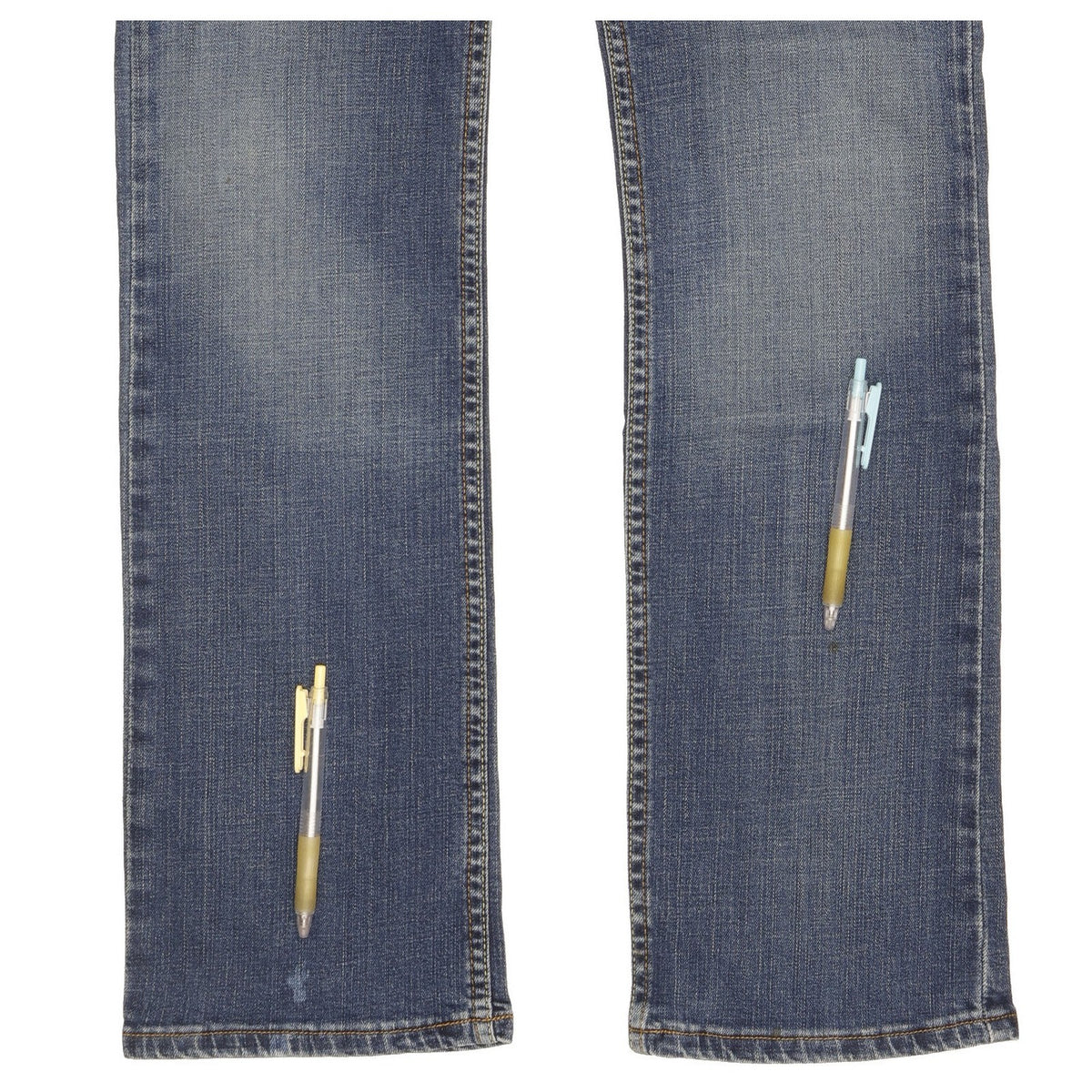 Levi's 627 Women Blue Straight Regular Stretch Jeans W30 L32