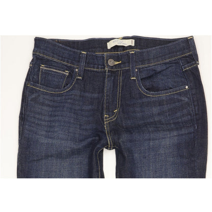 Levi's 515 Women Blue Bootcut Slim Stretch Jeans W30 L32