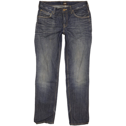 Lee Kunae Men Blue Straight Regular Jeans W28 L30