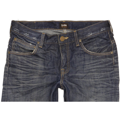 Lee Kunae Men Blue Straight Regular Jeans W28 L30
