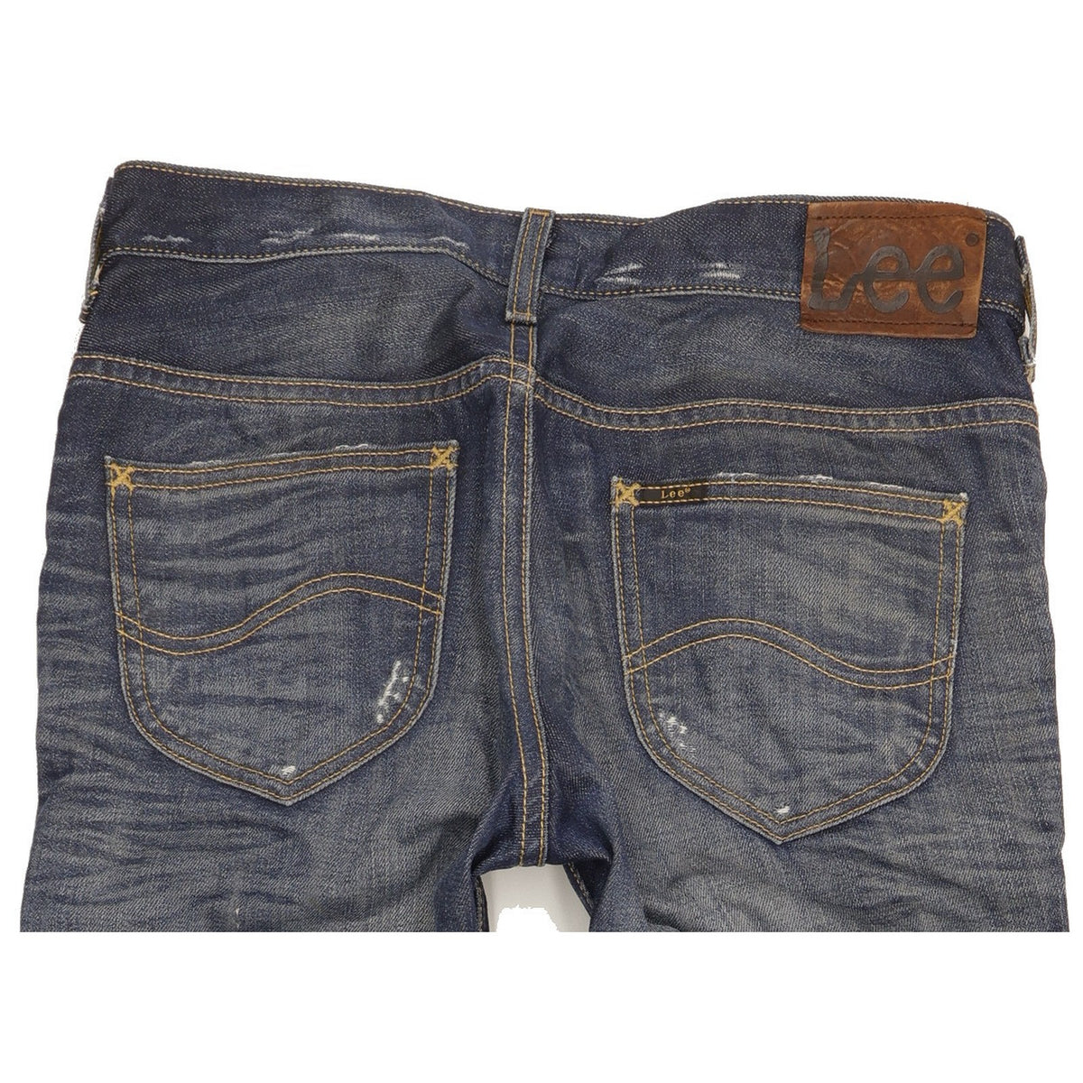 Lee Kunae Men Blue Straight Regular Jeans W28 L30