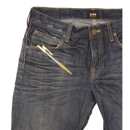 Lee Kunae Men Blue Straight Regular Jeans W28 L30