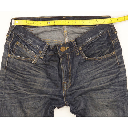 Lee Kunae Men Blue Straight Regular Jeans W28 L30
