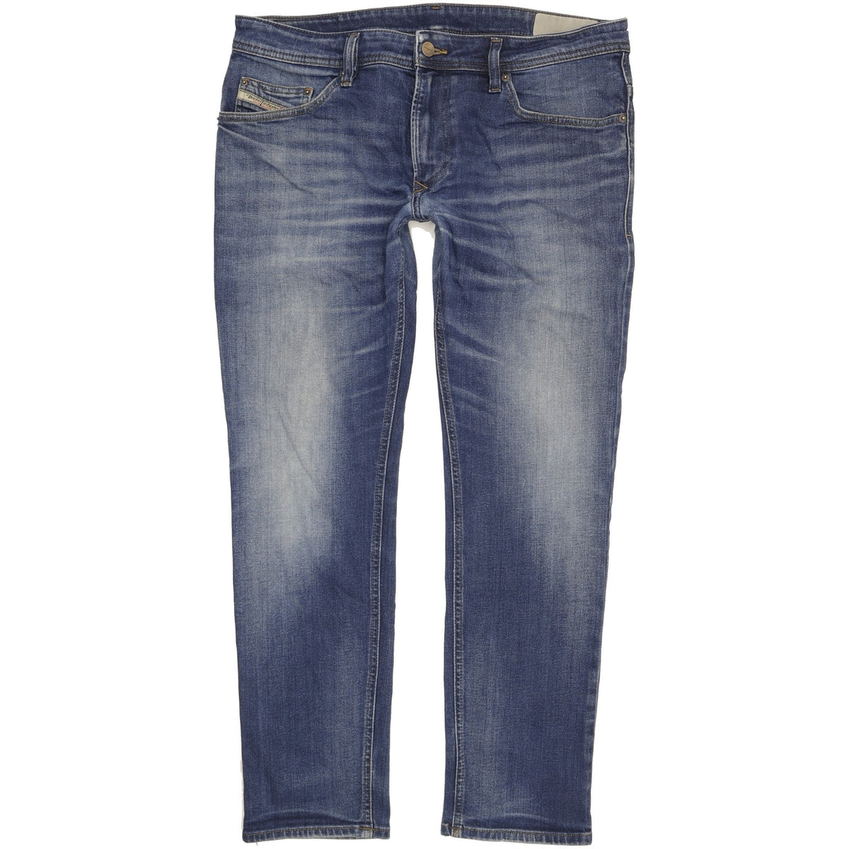 Diesel Thavar Men Blue Skinny Slim Stretch Jeans W36 L30