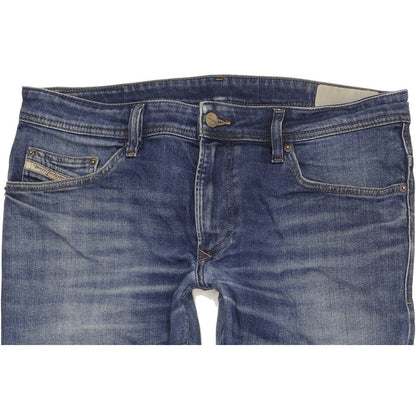 Diesel Thavar Men Blue Skinny Slim Stretch Jeans W36 L30
