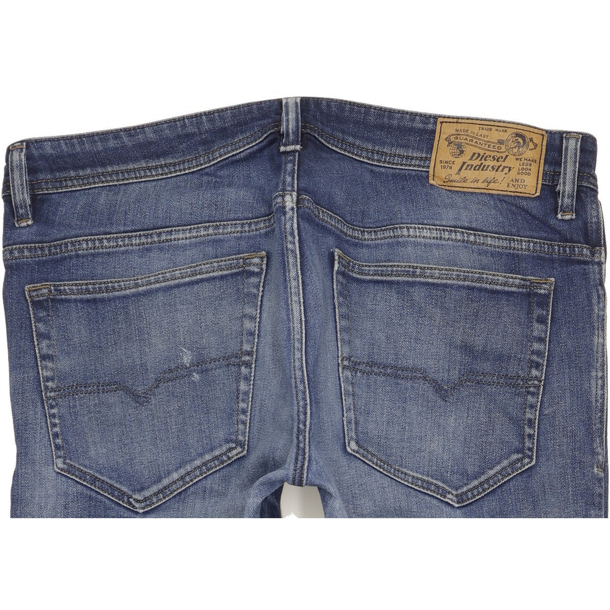Diesel Thavar Men Blue Skinny Slim Stretch Jeans W36 L30