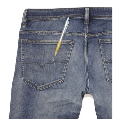 Diesel Thavar Men Blue Skinny Slim Stretch Jeans W36 L30