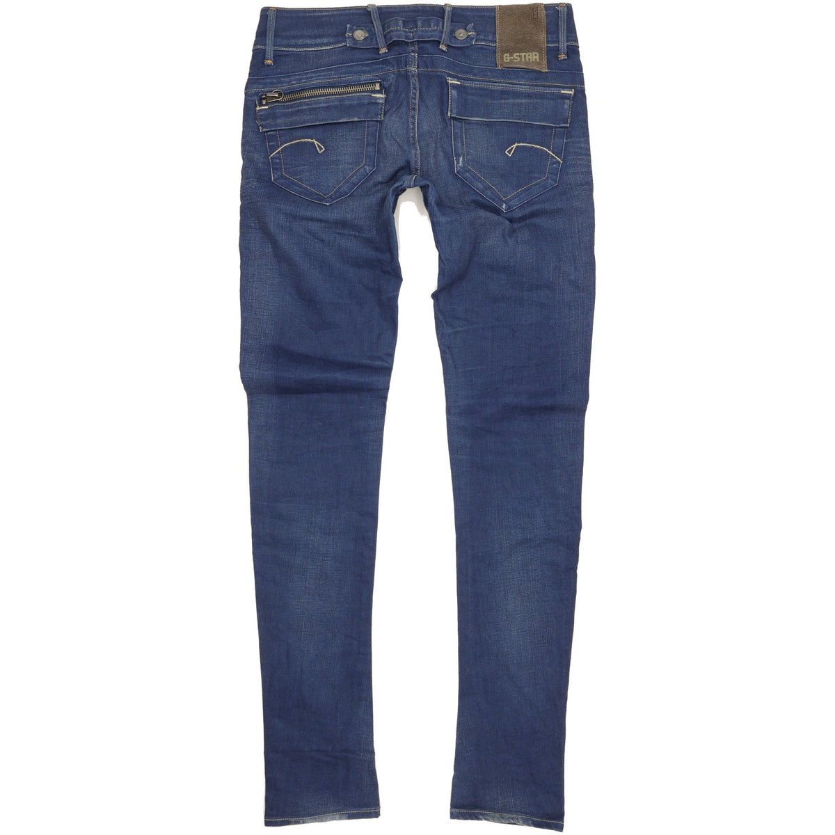 G-Star Royce Women Blue Skinny Slim Stretch Jeans W30 L34