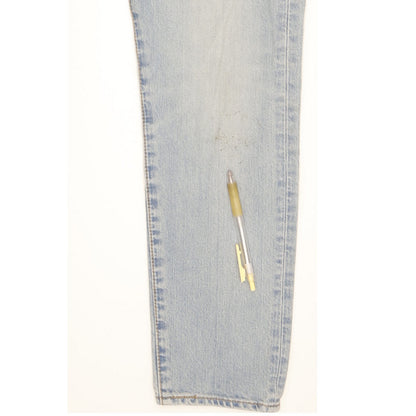 Levi's Men Blue Tapered Slim Stretch Jeans W33 L28