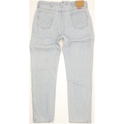 Wrangler Men Blue Straight Regular Jeans W36 L32