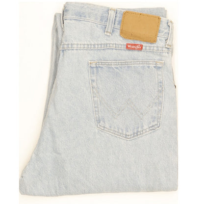 Wrangler Men Blue Straight Regular Jeans W36 L32