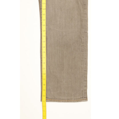 Levi's 501 Men Grey Straight Regular Stretch Jeans W36 L29