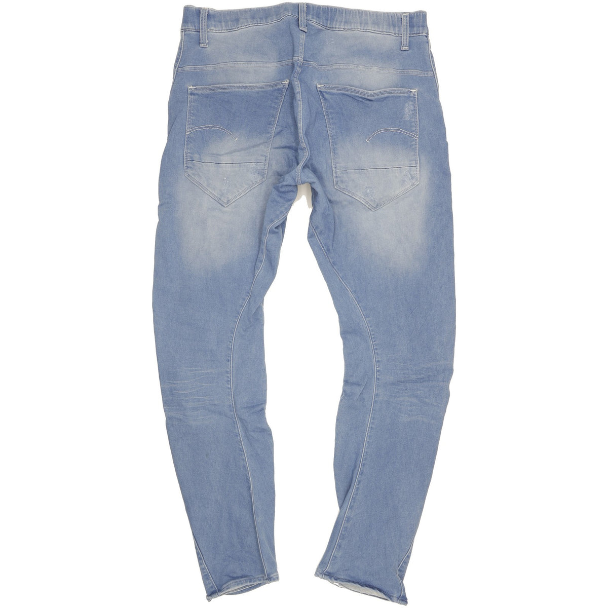 G-Star Arc 3D Men Blue Tapered Loose Jogger Stretch Jeans W32 L32