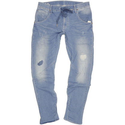 G-Star Arc 3D Men Blue Tapered Loose Jogger Stretch Jeans W32 L32