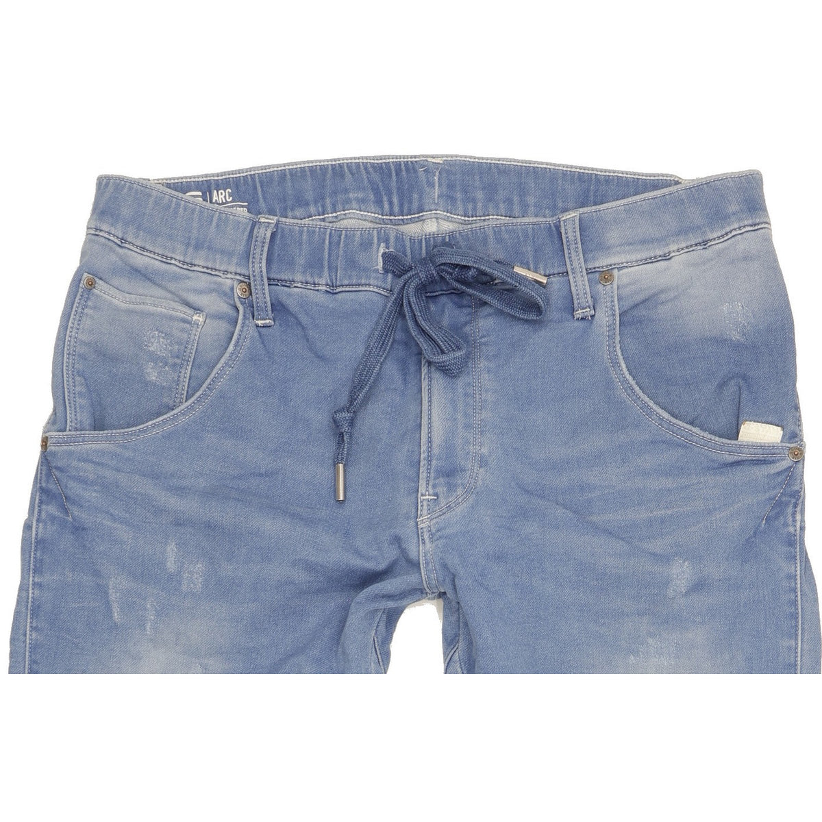 G-Star Arc 3D Men Blue Tapered Loose Jogger Stretch Jeans W32 L32