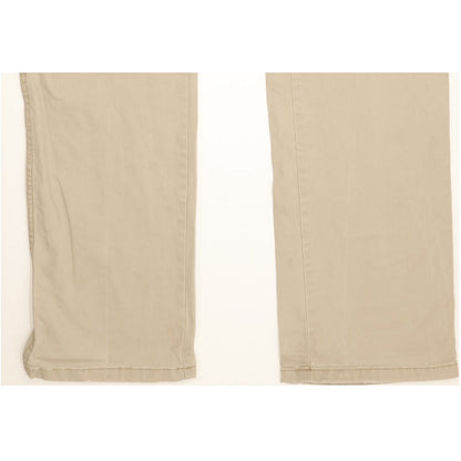 Wrangler Texas Men Beige Straight Regular Stretch Jeans W33 L35