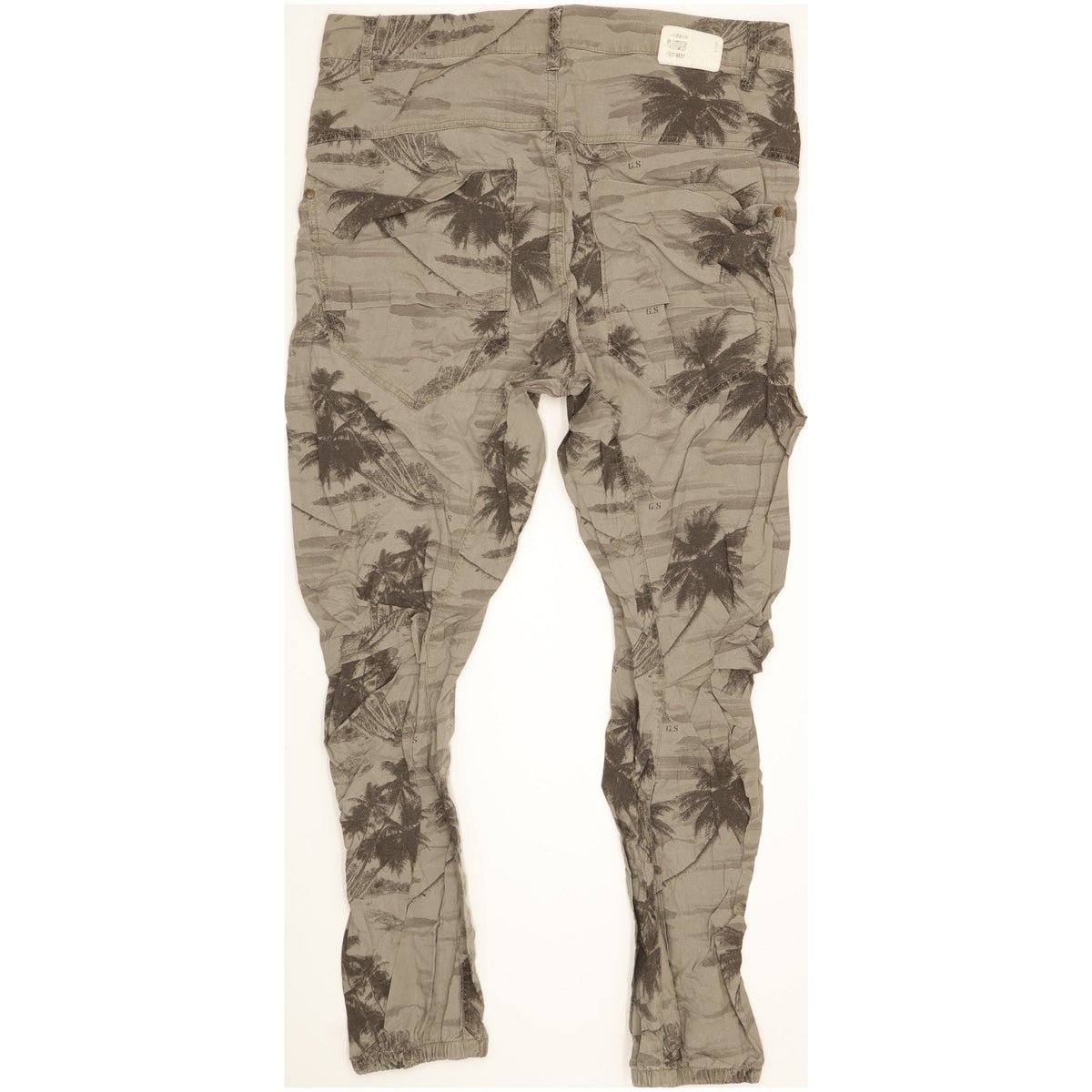 G-Star Army Radar Grey Tapered Loose Jogger Trousers High Waisted W27 L28
