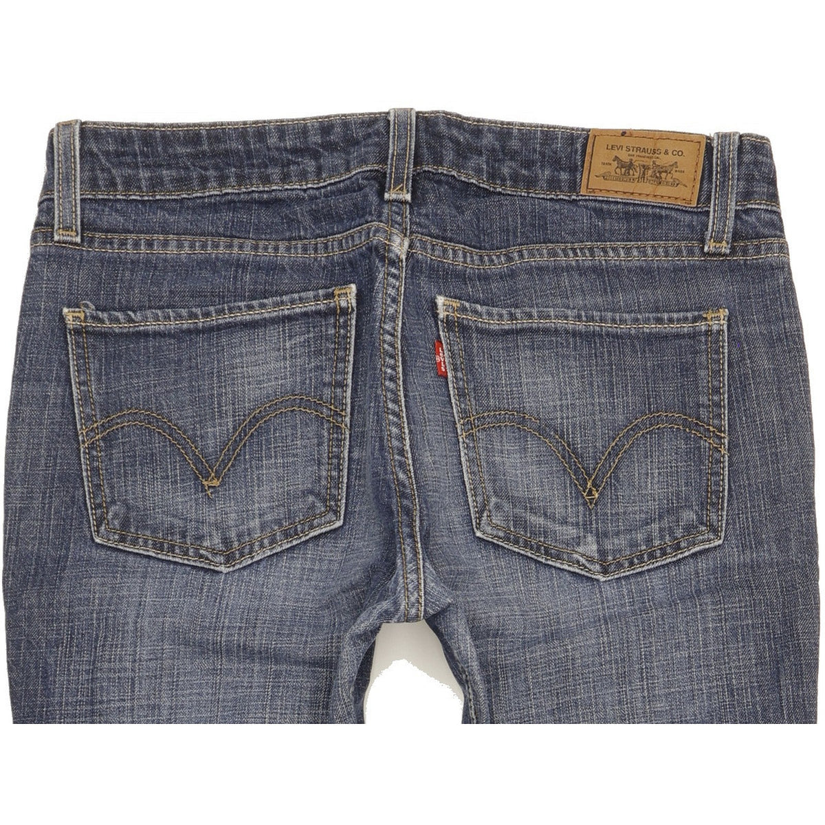 Levi's 518 Women Blue Skinny Slim Stretch Jeans W30 L33