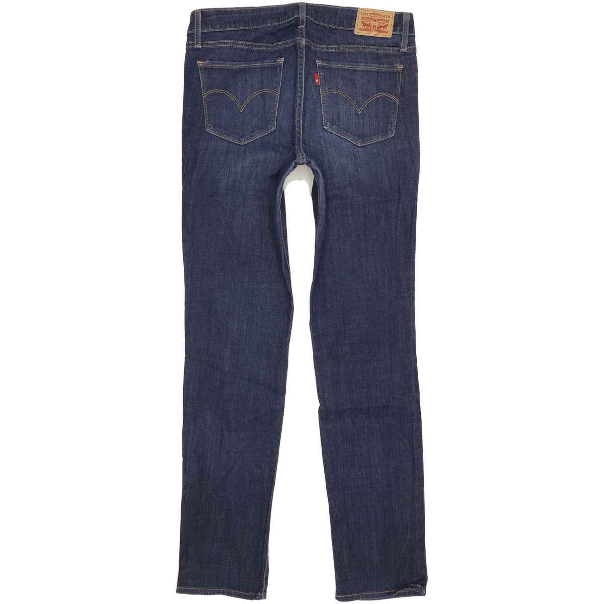Levi's 712 Women Blue Straight Slim Stretch Jeans W29 L31