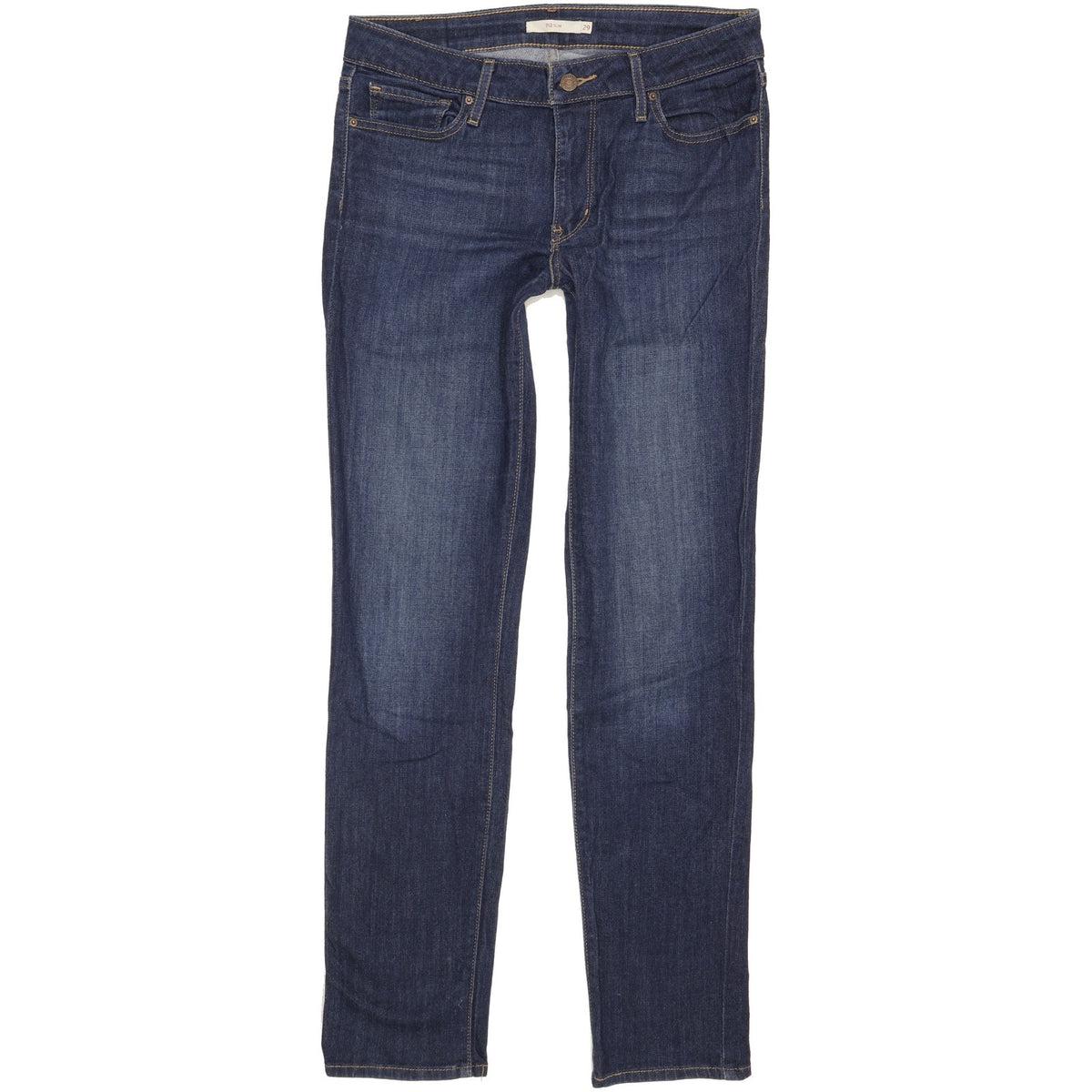 Levi's 712 Women Blue Straight Slim Stretch Jeans W29 L31