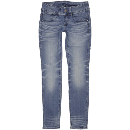 G-Star Lynn Women Blue Skinny Slim Jeans W26 L30