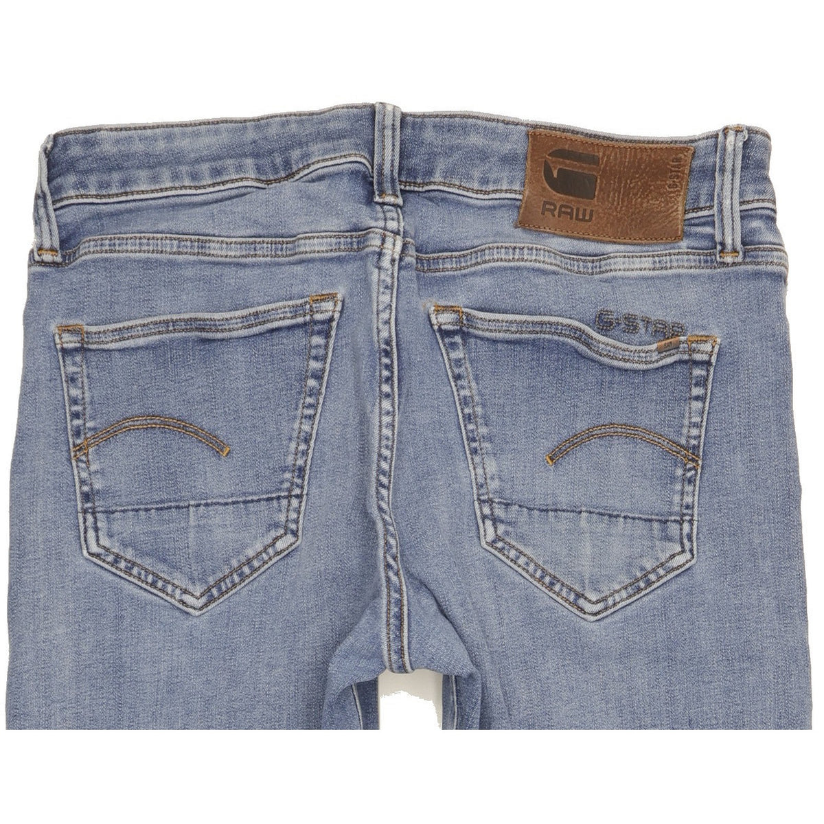 G-Star 3301 Men Blue Skinny Slim Stretch Jeans W31 L31