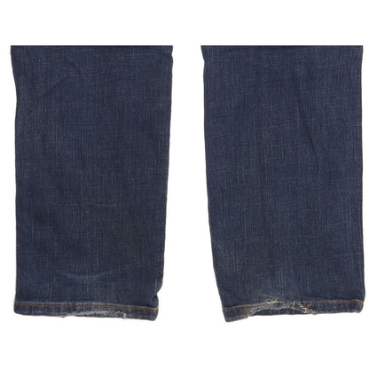 Wrangler Texas Men Blue Straight Regular Stretch Jeans W33 L34