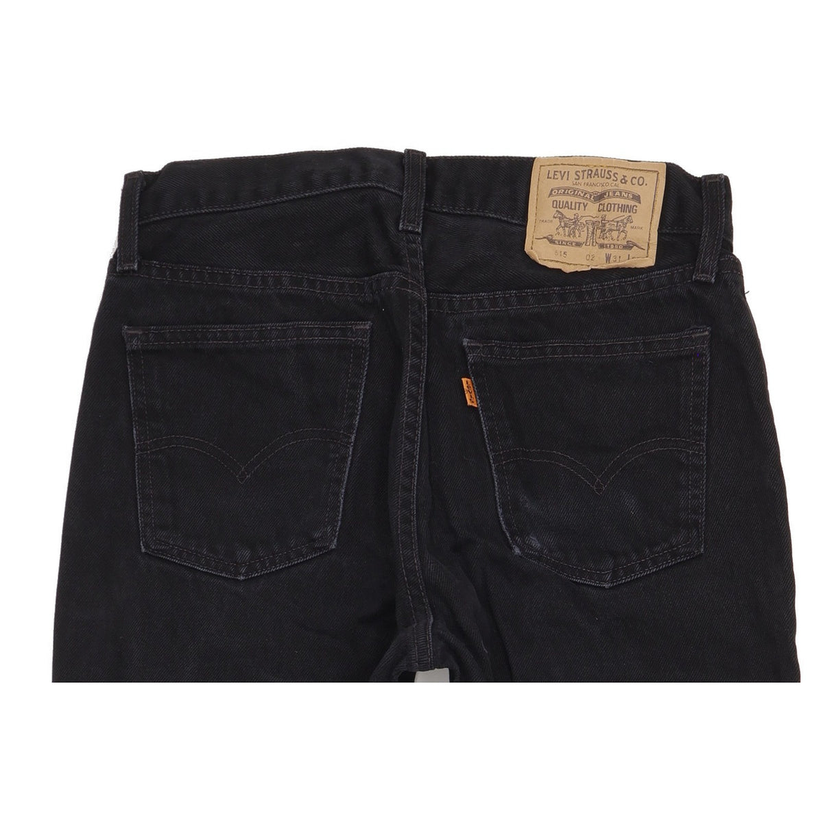 Levi's 615 Men Black Straight Regular Jeans W31 L31