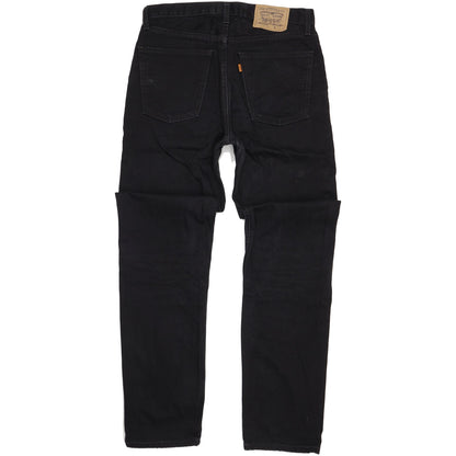 Levi's 615 Men Black Straight Regular Jeans W33 L34