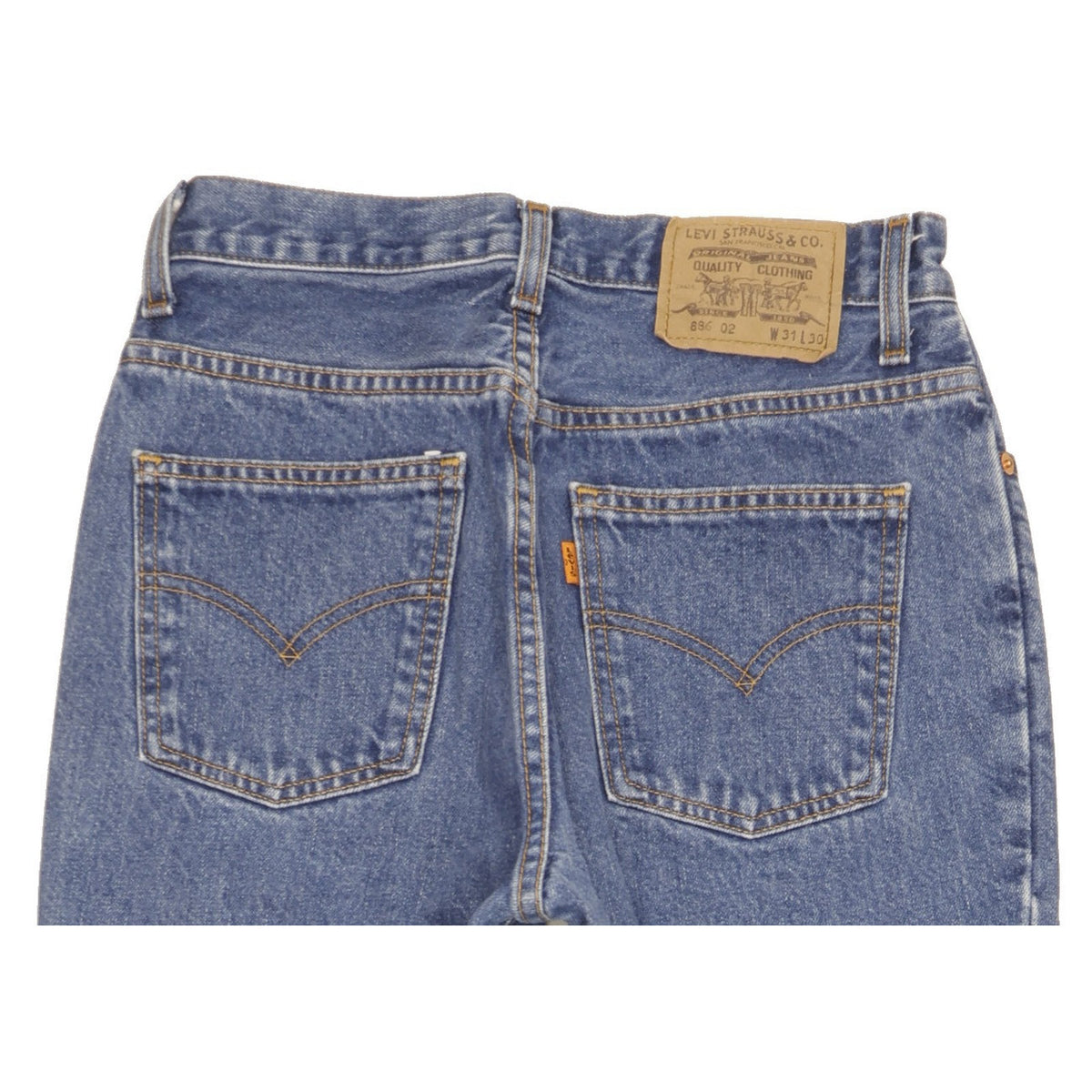 Levi's 886 Men Blue Tapered Regular Jeans W28 L29