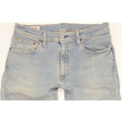 Levi's 511 Men Blue Straight Slim Stretch Jeans W32 L35